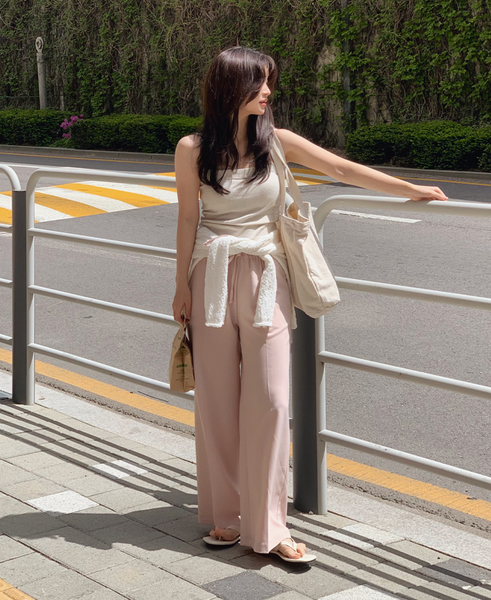 [SLOWAND] Cool Summer Linen Pants