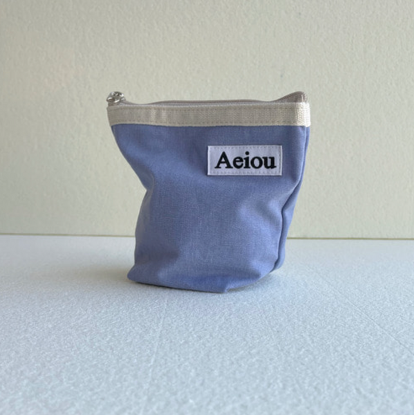 [aeiou] Aeiou Basic Pouch (M size) Blueberry