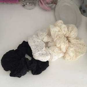 [moat] Daily Lace Scrunchy (3colour)