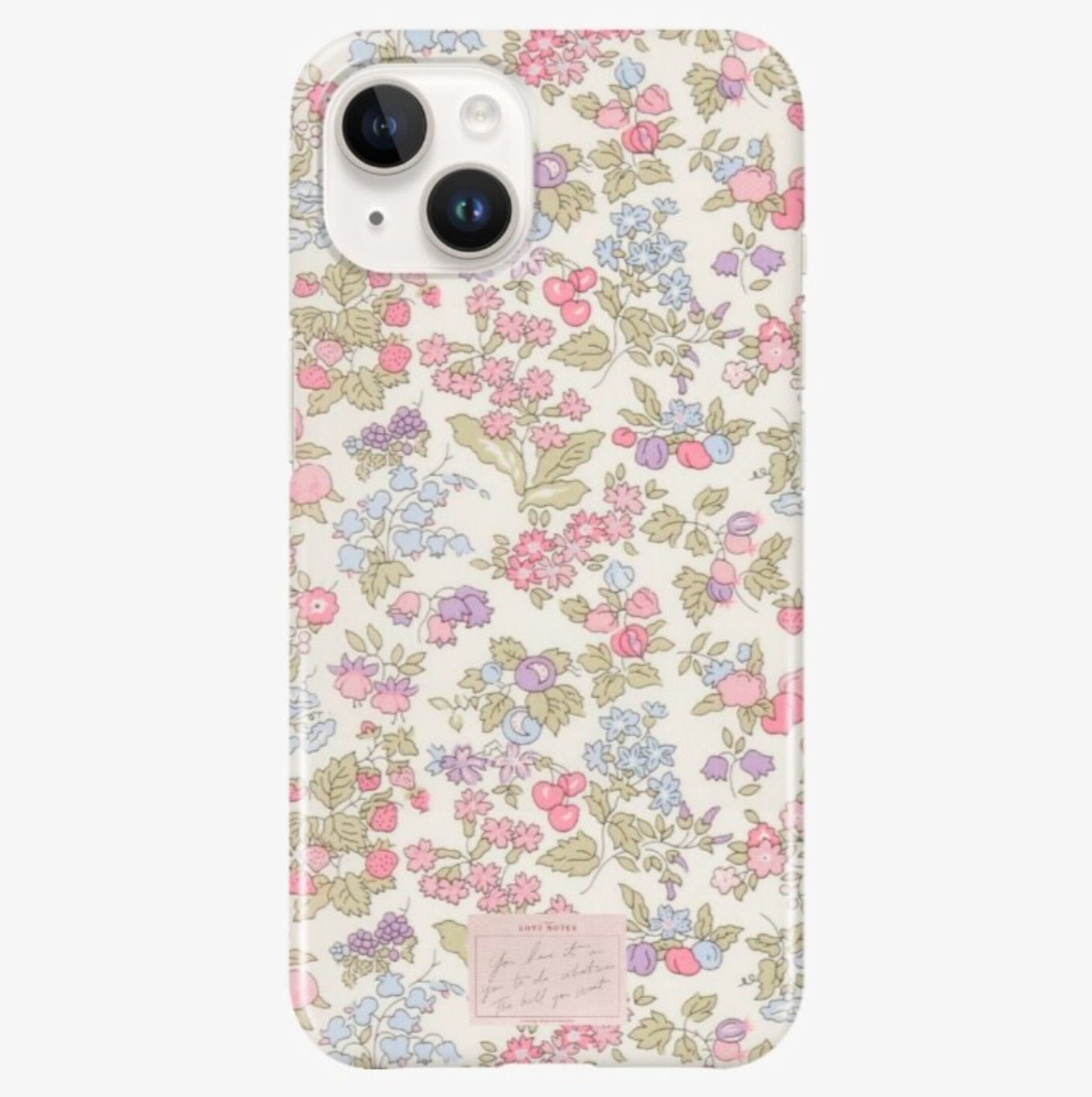 [dear my muse.] Floral Fruit Phone Case