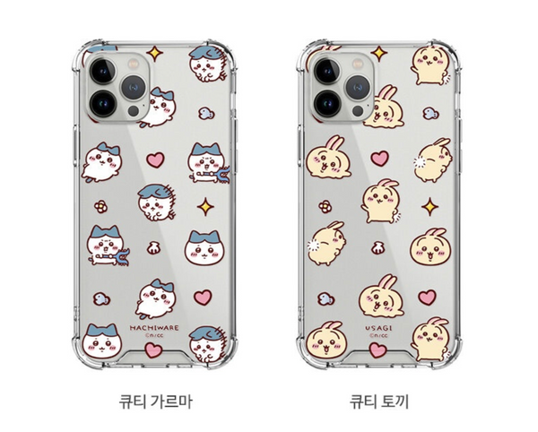 [韓版Chiikawa] Chiikawa Jelly Hard Phone Case 透明硬殼手機殼