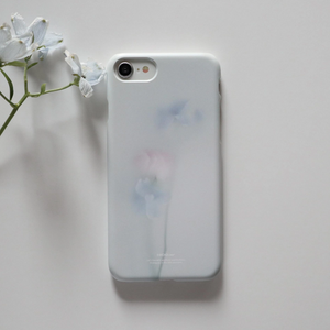 [hioo.kr] Soft Delphinium & Ranunculus 01 Matte Hard Phone Case