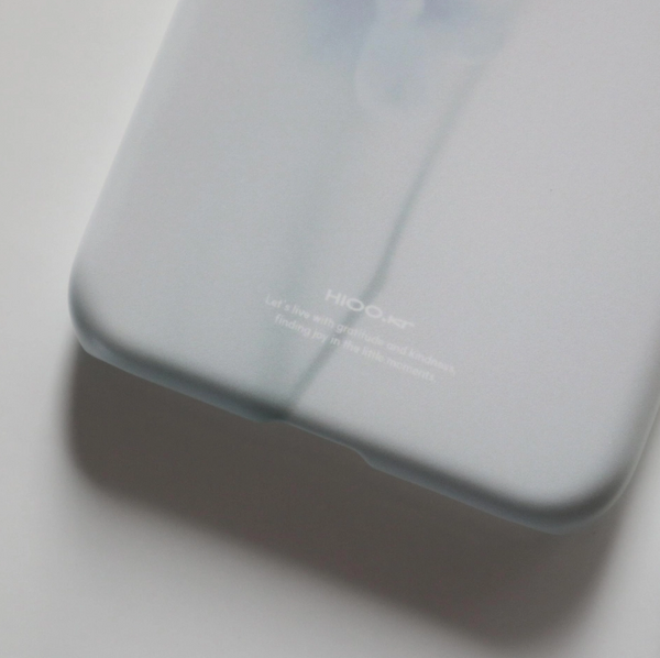 [hioo.kr] Soft Delphinium & Ranunculus 01 Matte Hard Phone Case