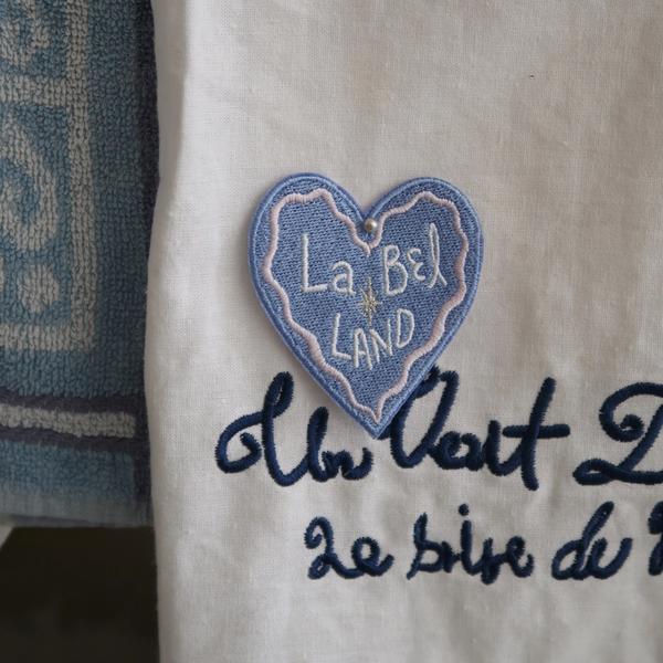 [La*Bel LAND] Heart Wappen - Blue (1ea)