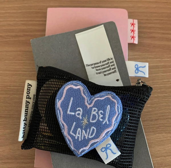 [La*Bel LAND] Heart Wappen - Blue (1ea)