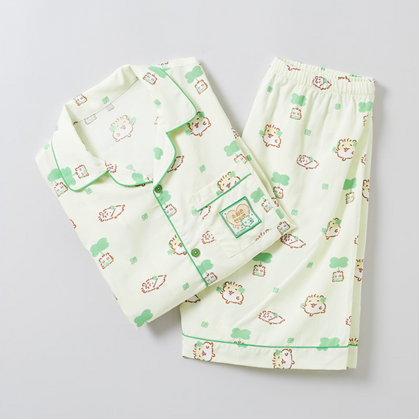 [SPAO x Curham] Curham Pajamas (LIGHT GREEN)