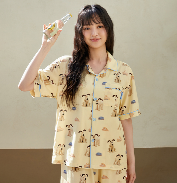 [SPAO x Gromit] Gromit Pajamas (CREAM)