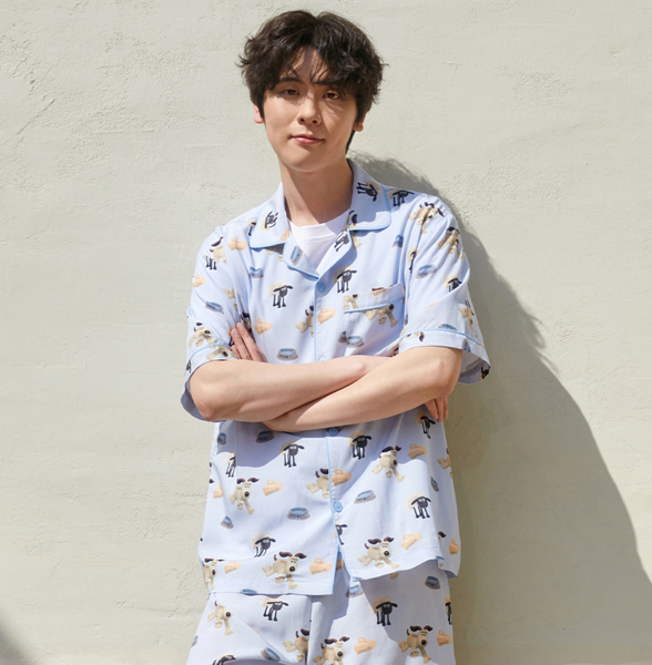 [SPAO x Gromit] Gromit Pajamas (LIGHT BLUE)