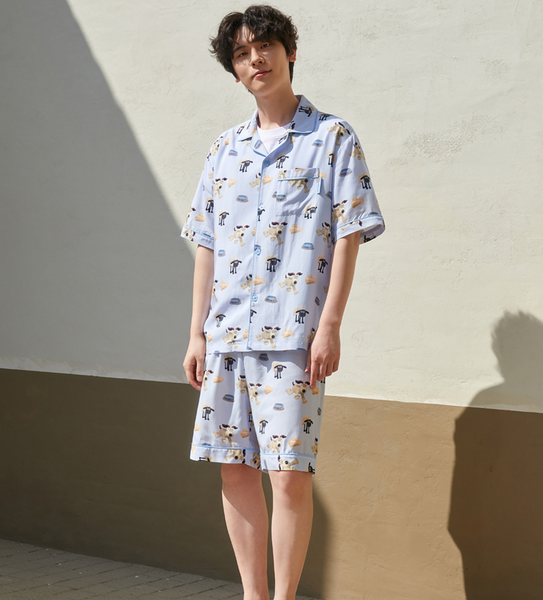 [SPAO x Gromit] Gromit Pajamas (LIGHT BLUE)