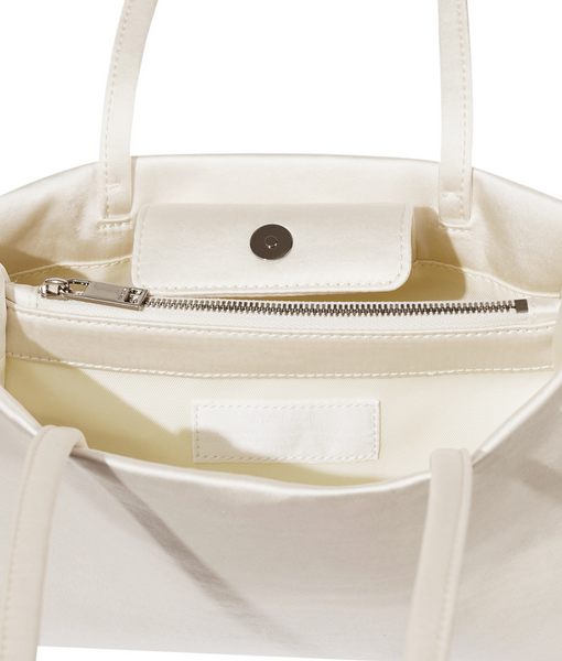 [STAND OIL] Satin Shoulder Bag (Cream)