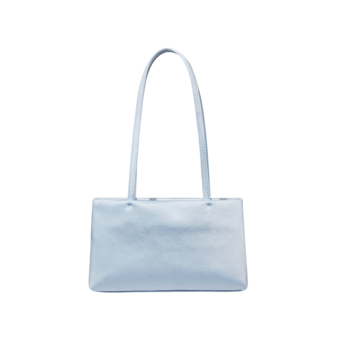 [STAND OIL] Satin Shoulder Bag (Powder Blue)