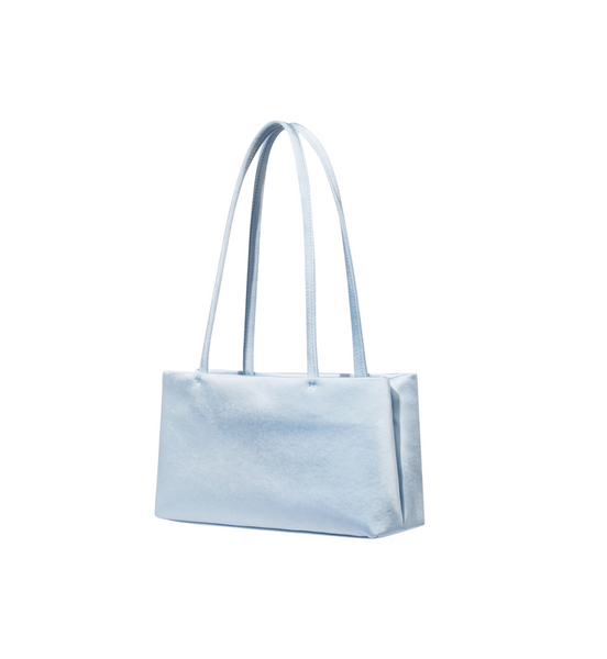 [STAND OIL] Satin Shoulder Bag (Powder Blue)