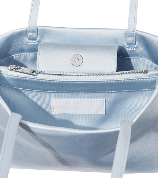 [STAND OIL] Satin Shoulder Bag (Powder Blue)