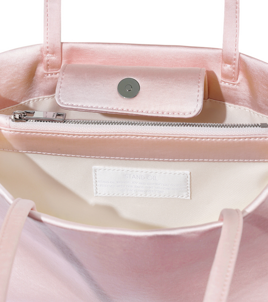 [STAND OIL] Satin Shoulder Bag (Powder Pink)