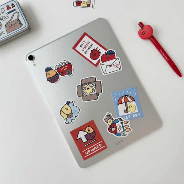 [second morning] SEMO Post Tin Case Sticker Pack (20ea)