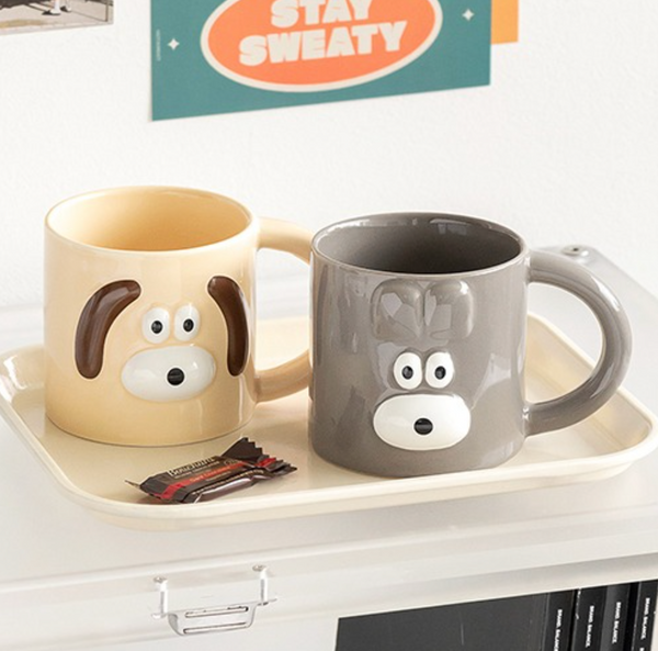 [Brunch Brother] Bunny & Puppy Mug Cup 350ml