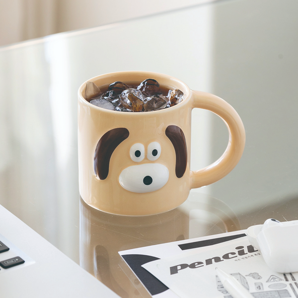 [Brunch Brother] Bunny & Puppy Mug Cup 350ml