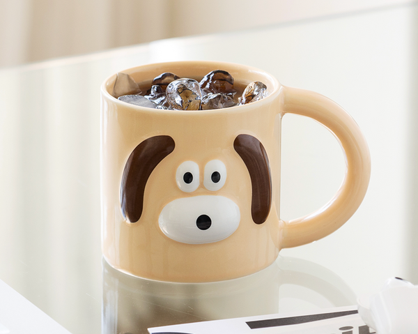 [Brunch Brother] Bunny & Puppy Mug Cup 350ml