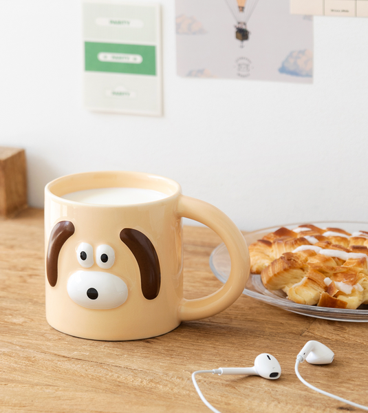 [Brunch Brother] Bunny & Puppy Mug Cup 350ml