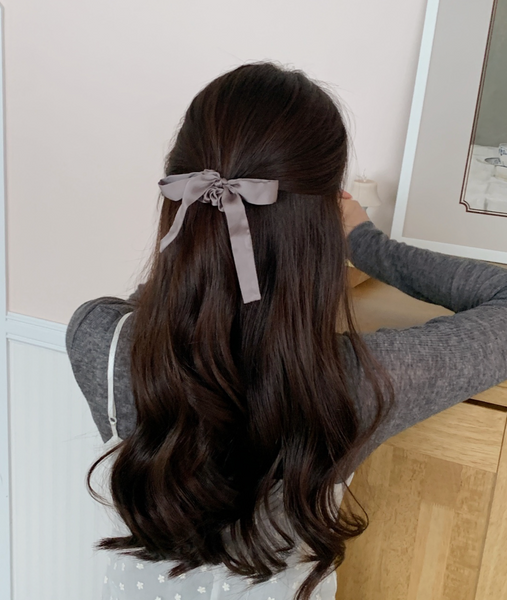 [SOYE PI-NE] Momo Satin Ribbon Scrunchie