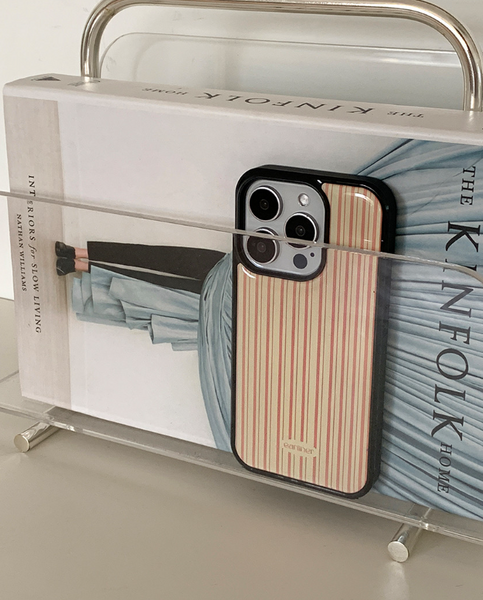 [earliner] Butter Stripe Bumper Iphone Case