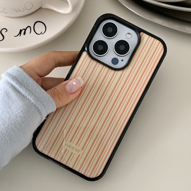 [earliner] Butter Stripe Bumper Iphone Case