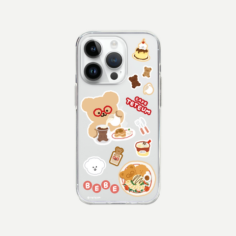 [TETEUM] CAFE TETEUM PHONE CASE