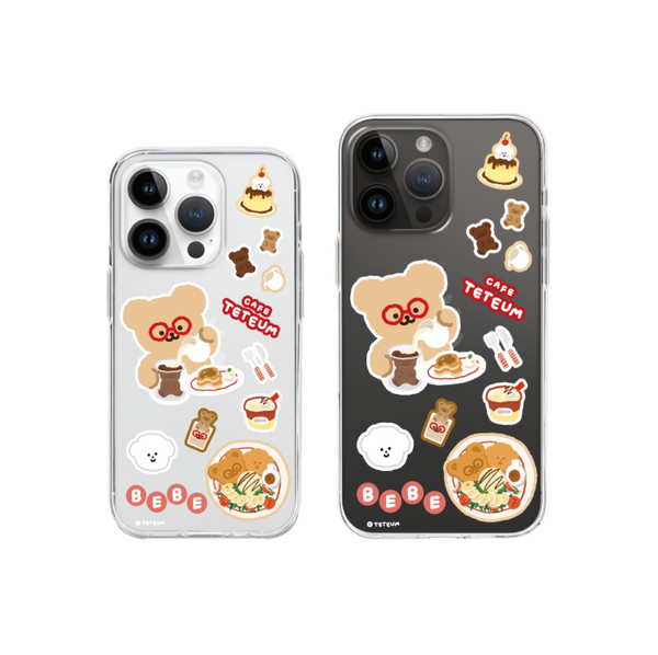 [TETEUM] CAFE TETEUM PHONE CASE