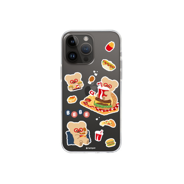 [TETEUM] FAST FOOD BEBE PHONE CASE