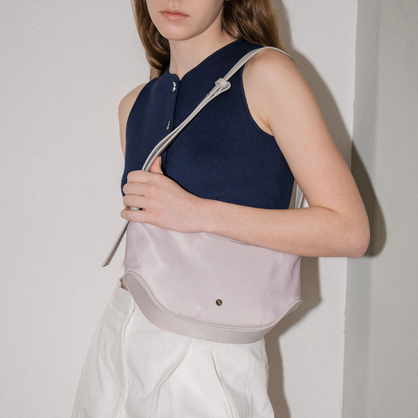 [mucu and ebony] Dulcet Bag (Violet Grey)