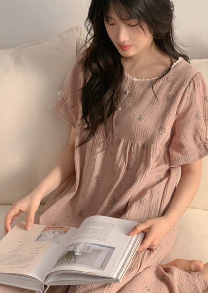 [Juuneedu] Melrose Cotton Short Sleeve OPS Pyjama