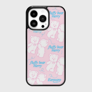 [earp earp] Fluffy Mary PINK Epoxy Phone Case
