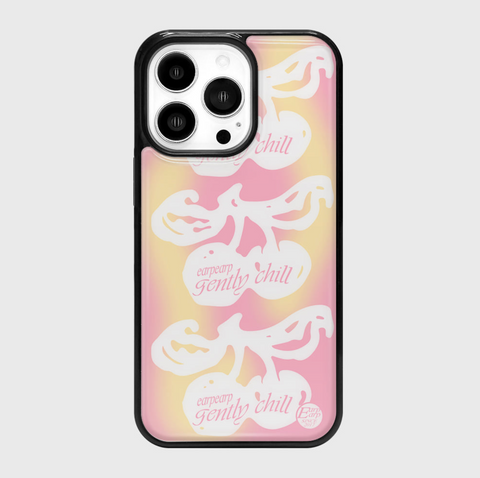 [earp earp] Gradation Cherry PINK Epoxy Phone Case