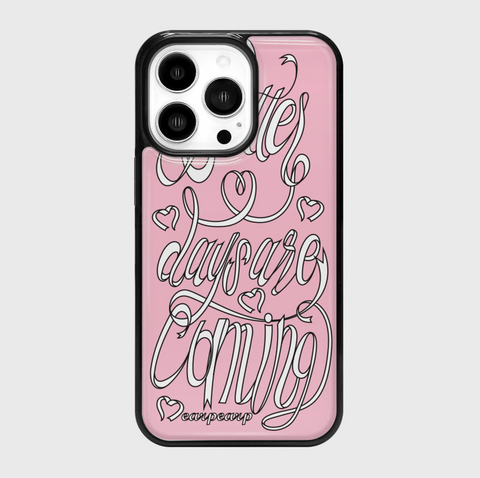 [earp earp] Coming PINK Epoxy Phone Case