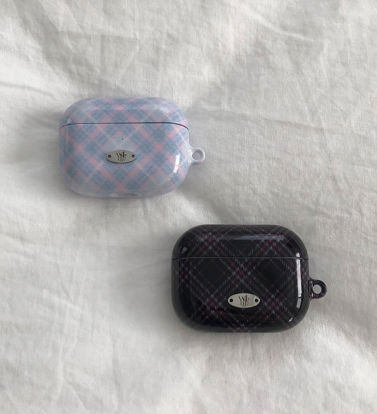 [WATERJEAN] Classic Check Airpods Case