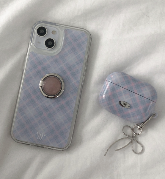 [WATERJEAN] Classic Check Airpods Case