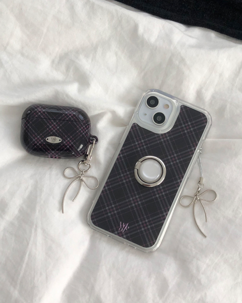 [WATERJEAN] Classic Check Airpods Case