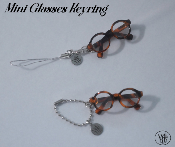 [WATERJEAN] Mini Glasses Keyring