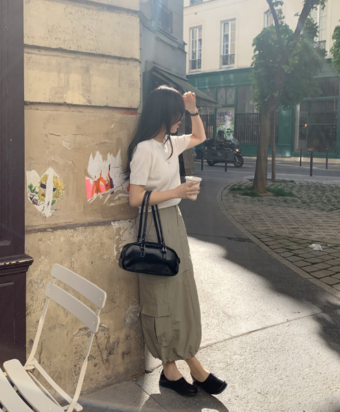 [98°C] Table Baguette Shoulder Bag