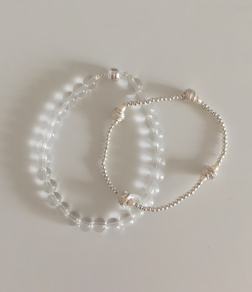 [moat] Lyn Pearl Bracelet (Silver925)