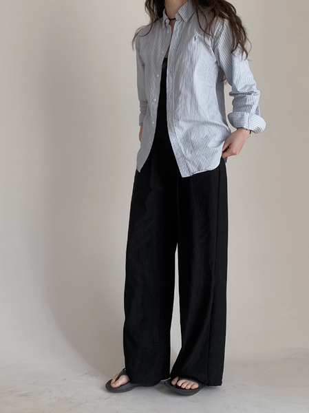 [SLOWAND] ONLY SLOW. Here Summer Pintuck Wide Pants