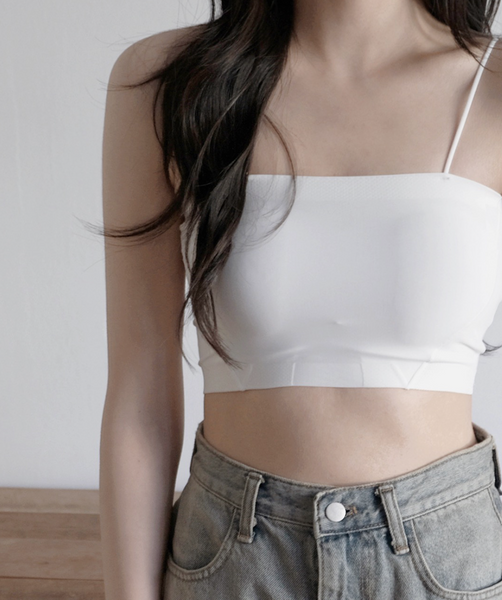 [SLOWAND] More Skin Bra Top / Tube Top