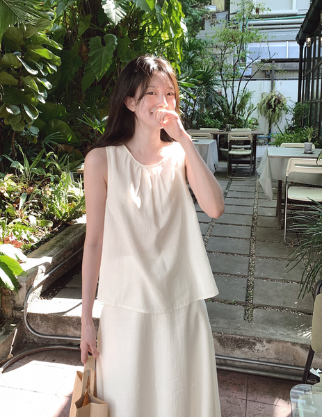 [SLOWAND] #SLOWMADE Neece Comportable Blouse / Skirt / Set Up