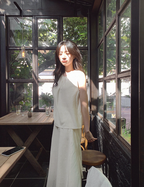 [SLOWAND] #SLOWMADE Neece Comportable Blouse / Skirt / Set Up