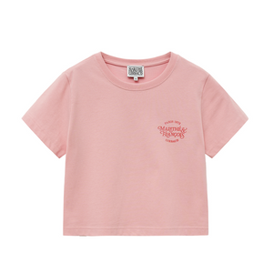 [MARITHÉ FRANÇOIS GIRBAUD] W AEROCOOL MELLOW CROP TEE pink