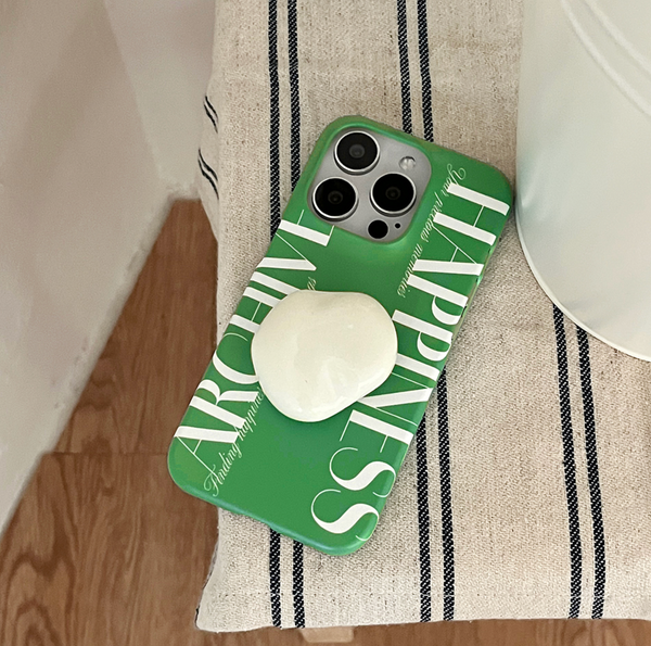 [Mademoment] Happiness Archive Pattern Design Phone Case