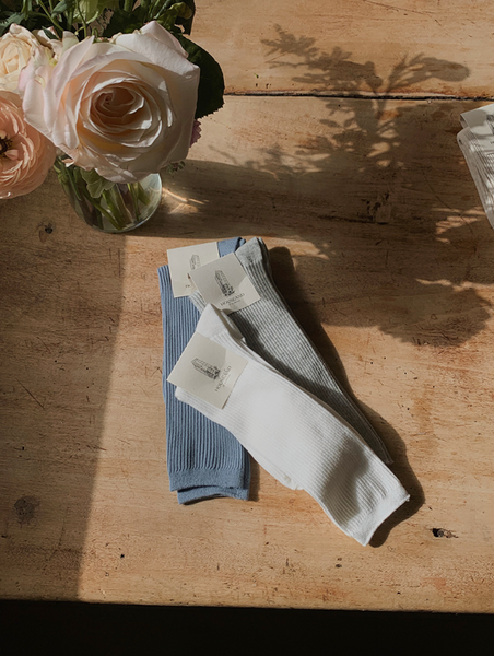 [SLOWAND] # SLOWMADE Daily Long Socks