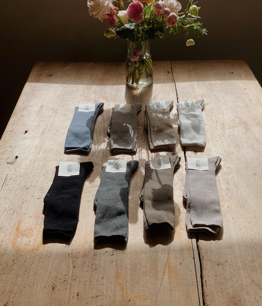 [SLOWAND] # SLOWMADE Daily Long Socks