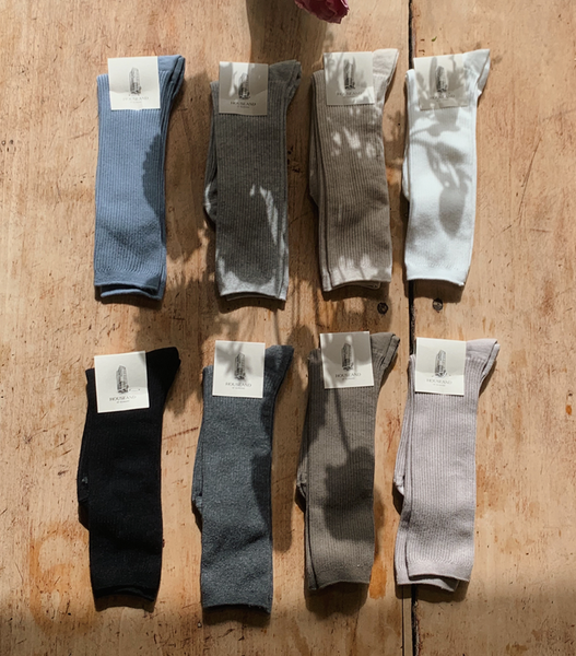 [SLOWAND] # SLOWMADE Daily Long Socks