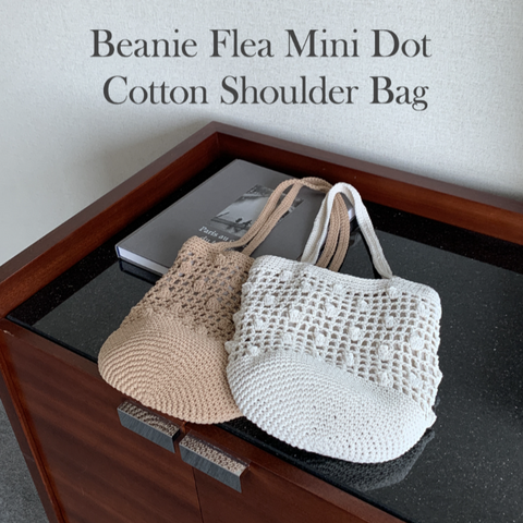 [FROM HEAD TO TOE] Mini Dot Cotton Shoulder Bag